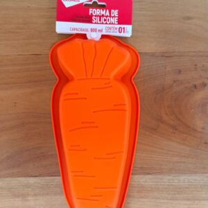 Forma silicone cenoura 900ml