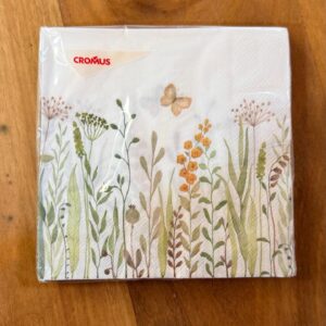 Guardanapo de papel folhagem pc 20unid.