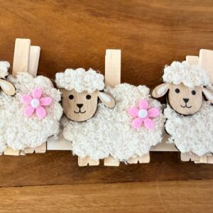 Prendedor ovelha pc com 4 unid. (cópia)