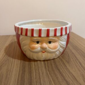 Pote de louça Noel 17X8,5cm