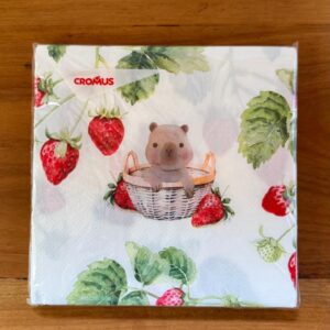 Guardanapo papel capivara pc 20 unid.