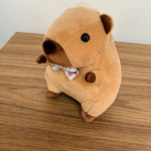 Capivara pelúcia 13x8x8,5cm
