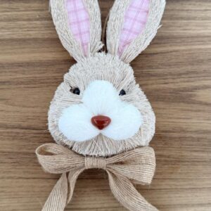 Cabeça de coelho 22x11x5,5cm