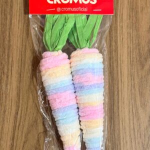 1097950 Cenoura colorida 22.5x4x4cm 2 unid