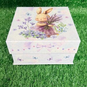 Caixa para presente lilás 3 tamanhos