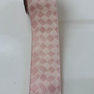Fita aramada aveludada rosa claro 6,3cmx9,14m