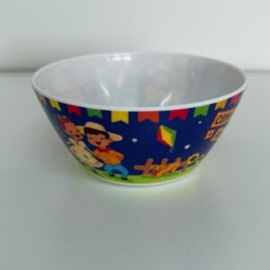Bowl melamina festa junina 15x15x7cm