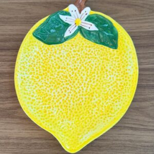 Prato limão siciliano 17cm
