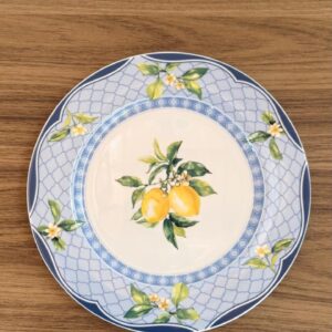 Prato sobremesa limão siciliano 19cm