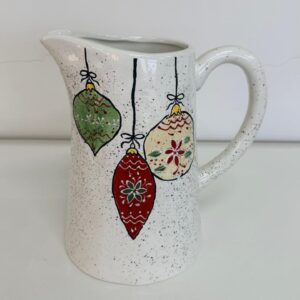Jarra decorativa Natal 23x15x21,5cm