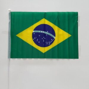 Bandeira Brasil tecido 29x20cm