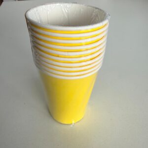 Copo descartável colorido 270ml