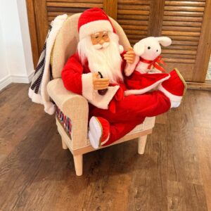 Noel na poltrona com som e mov 76cm