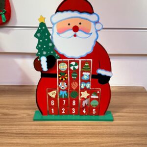 Calendário Natalino Noel 40cm
