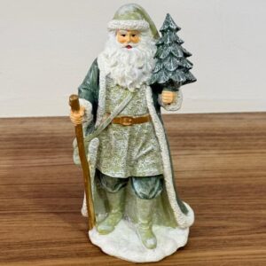Noel resina verde 20cm