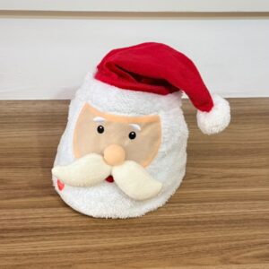 Gorro noel com mov e som 20x20cm