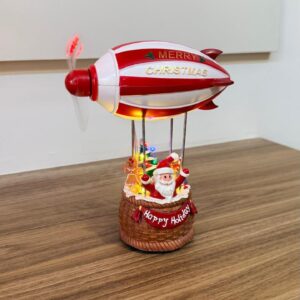 Balão com noel som e led 21cm