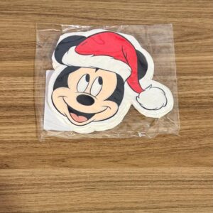Guardanapo de papel Mickey recortado 32,5x32,5cm