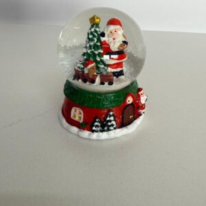 Globo água Noel 8,5x6,5cm