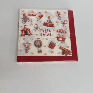 Guardanapo de papel Circo 33x33cm