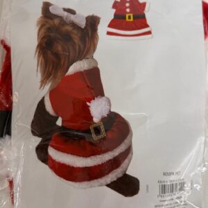Roupa natal pets P 43x20cm