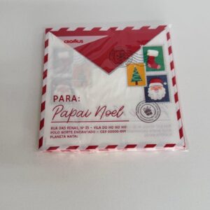 Guardanapo de papel Carta para Noel 33x33cm