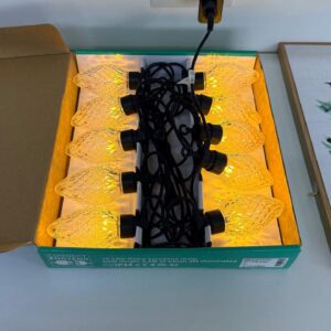Cordão pinha led quente  5m