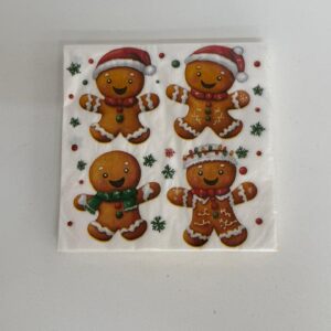 Guardanapo papel Ginger 32,5x32,5cm