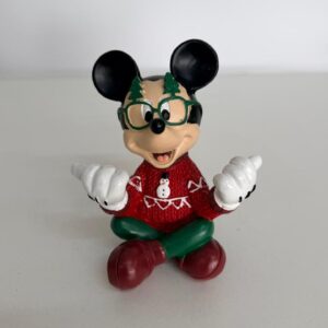 Mickey resina sentado 11x9x6cm