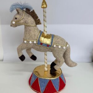 Cavalo carrossel 30x41cm