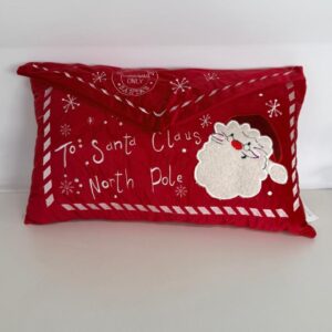 Almofada carta Noel 30x47x15cm