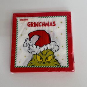 Guardanapo papel Grinch 33x33cm