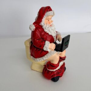 Noel no vaso com notebook 17cm